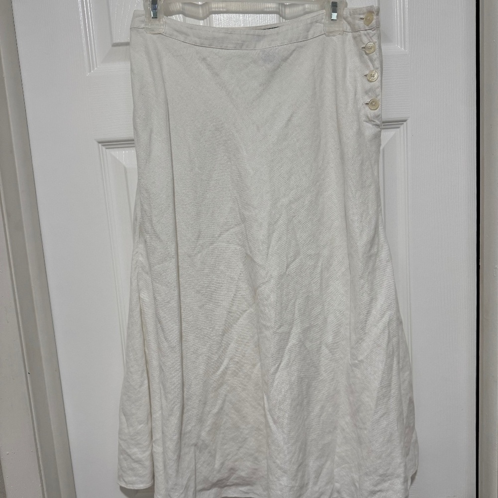 100% linen Ralph Lauren skirt - size 8P